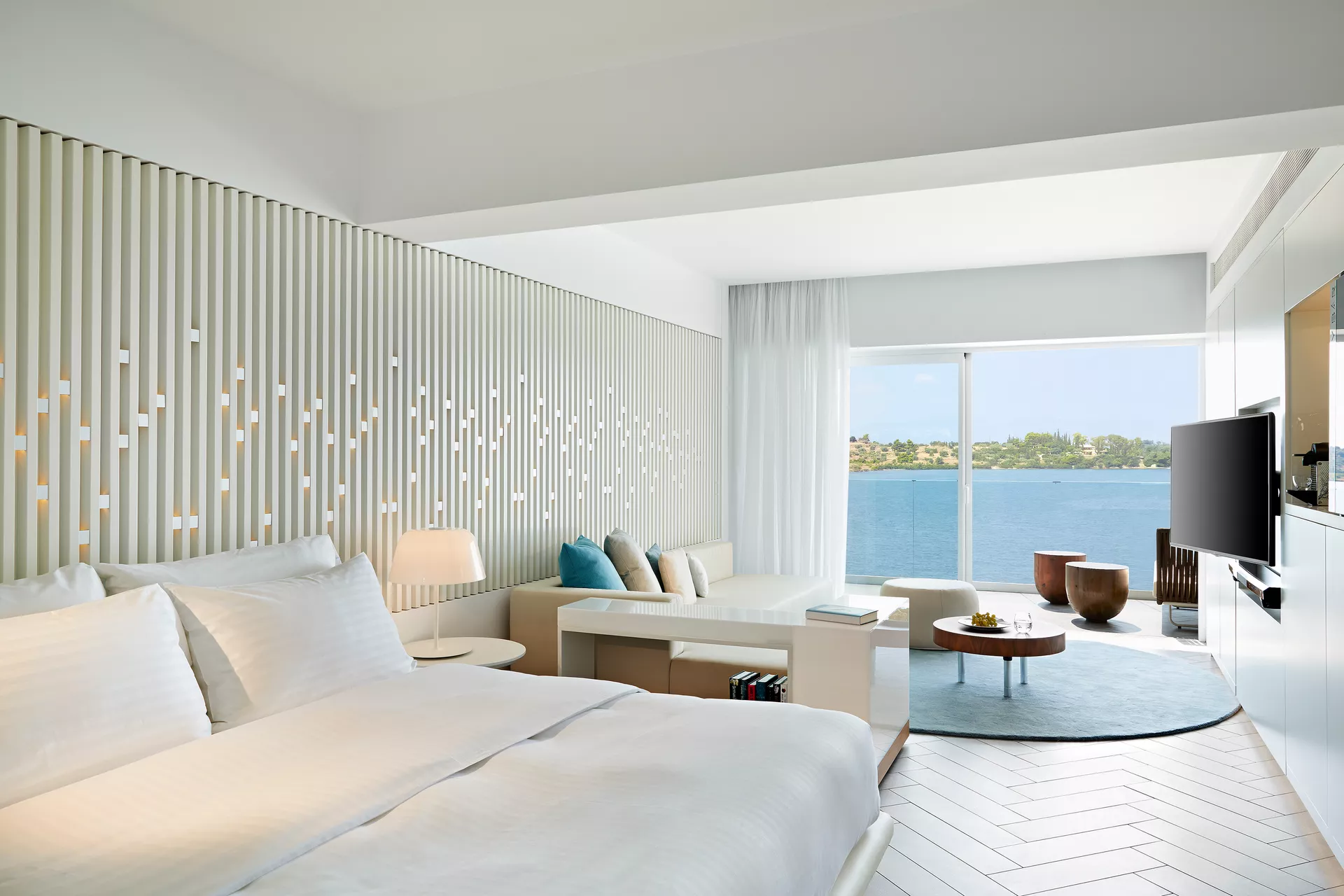 Tiara Holidays - Nikki Beach Resort & Spa - Ultra Roof Top Suite with Jacuzzi & Sea View - bedroom